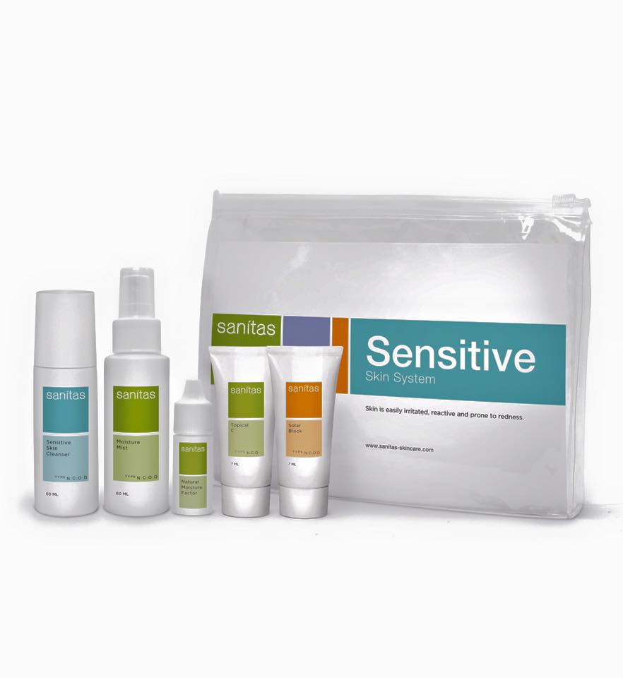 Sanitas Skincare Sensitive Skin Kit
