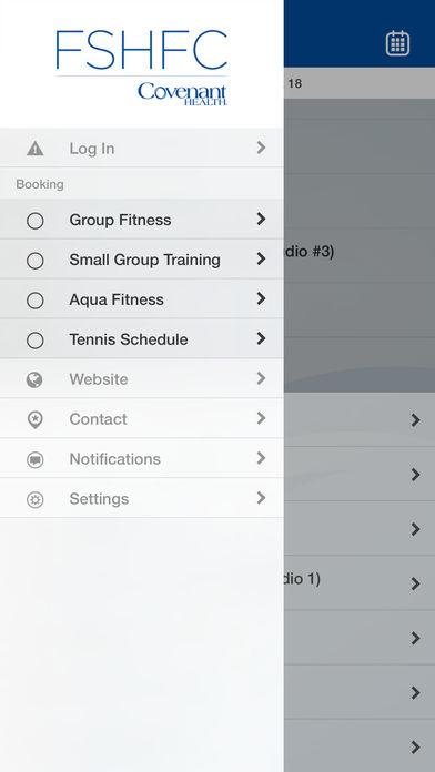 Download the new Fort Sanders Health & Fitness Center  mobile app today to plan and schedule your classes!